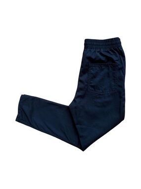 Topman Relaxed-Tapered Cotton-Blend Pants | 30 | Navy